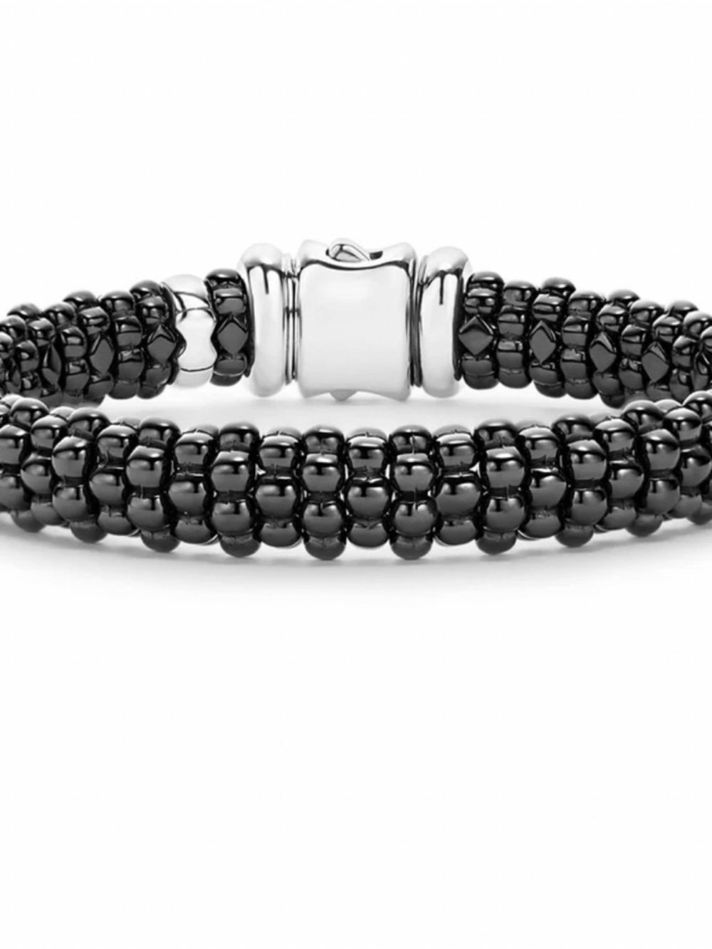 Lagos Caviar Black Beaded Bracelet - Picture 2 of 11